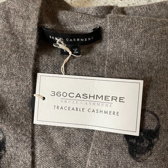 Cashmere Cardigan With Skulls SKULL CASHMERE - Picture 4 of 7